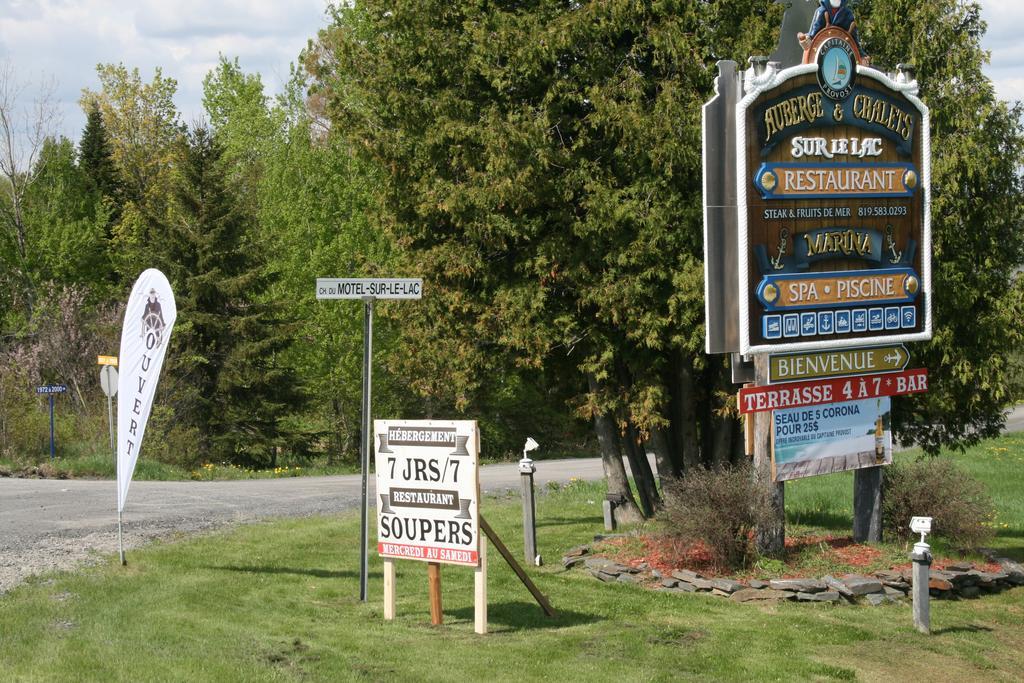 Auberge Et Chalets Sur Le Lac Lac-Megantic Ngoại thất bức ảnh